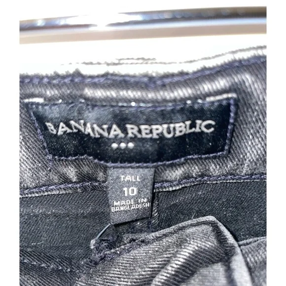 Banana Republic Denim Mini Skirt Washed Black - Picture 5 of 7